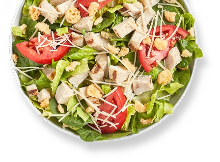 Tropical Smoothie Cafe Supergreen Caesar chicken Salad